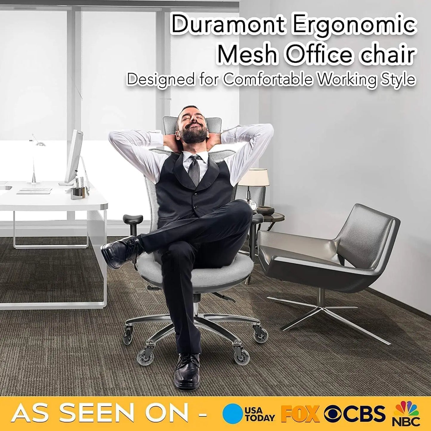 Adjustable Desk Duramont Ergonomic Office Chair