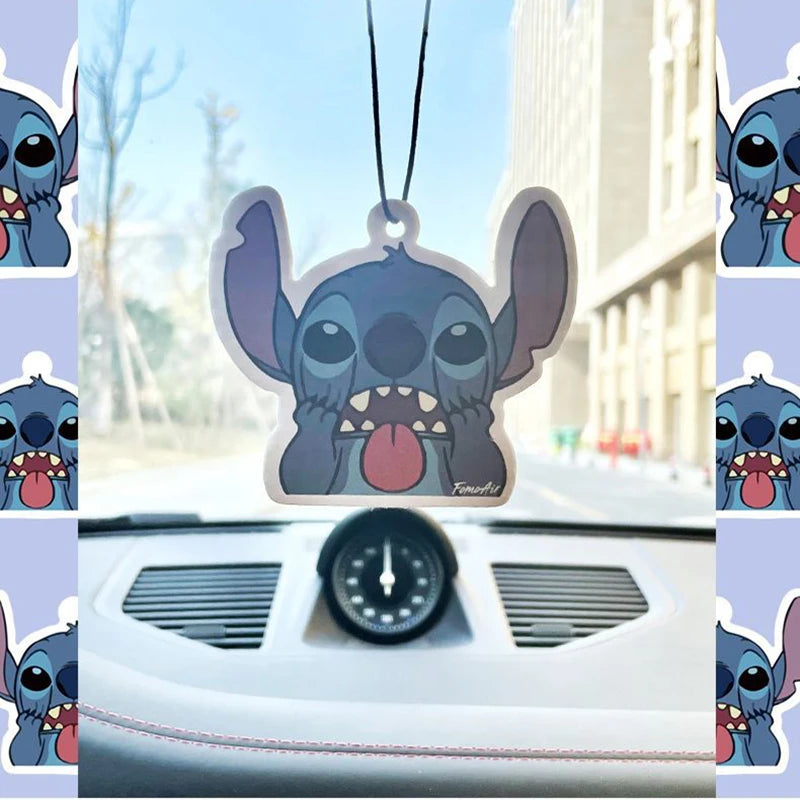 Anime Disney Stitch Car Aromatherapy Pendant