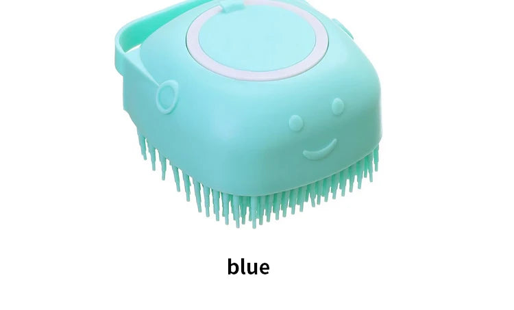 Pet Bathing Brush, add shampoo