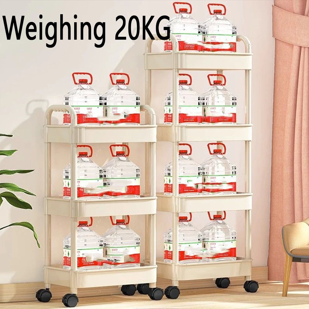 Household Multi-layer Small Cart Storage Rack