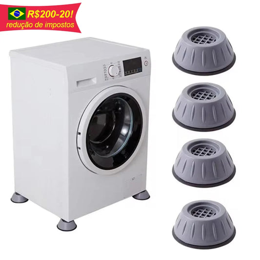 4 Pcs Rubber Anti Vibration Feet