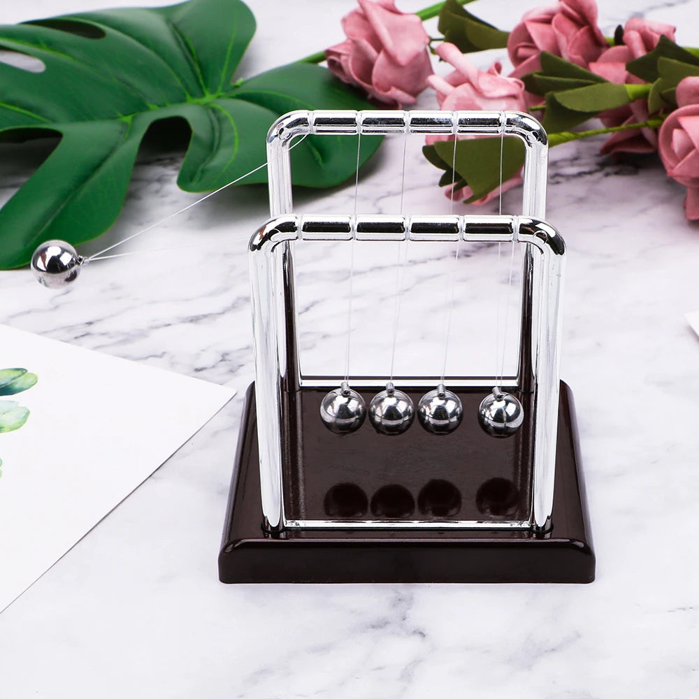 Metal Pendulum Desk Decor - Newton's Cradle