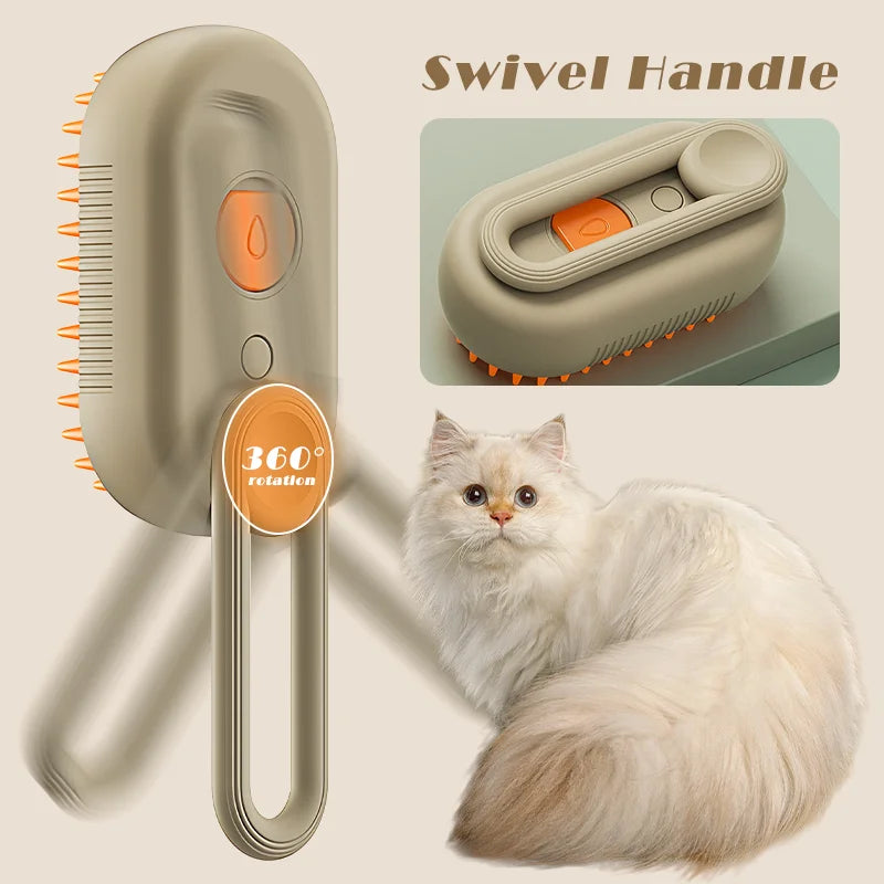 Pet Steam Cleaning Brush