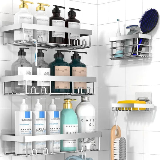 Shower Caddy Shelf Organizers Rack