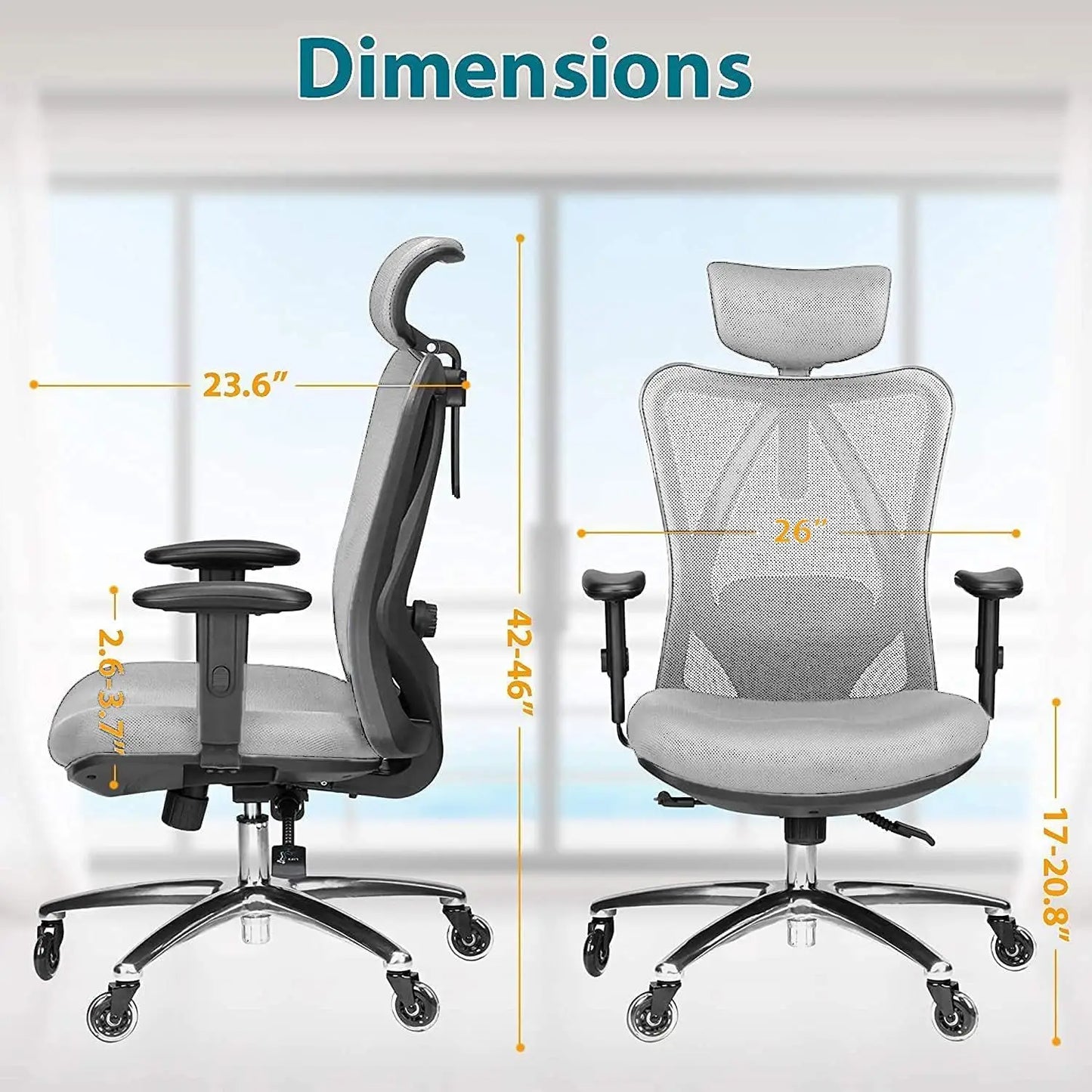 Adjustable Desk Duramont Ergonomic Office Chair