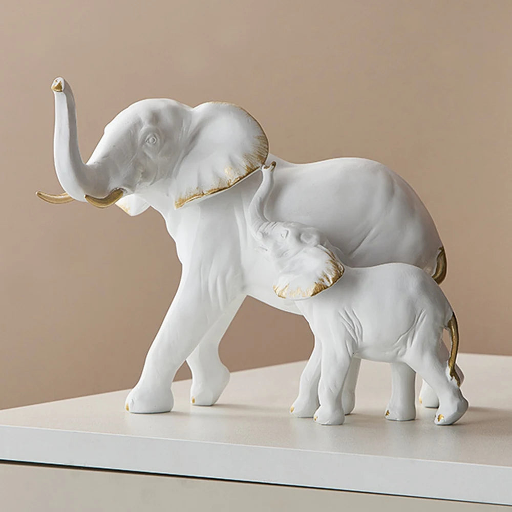 Creative Elephant Statues & Figurines Crafts