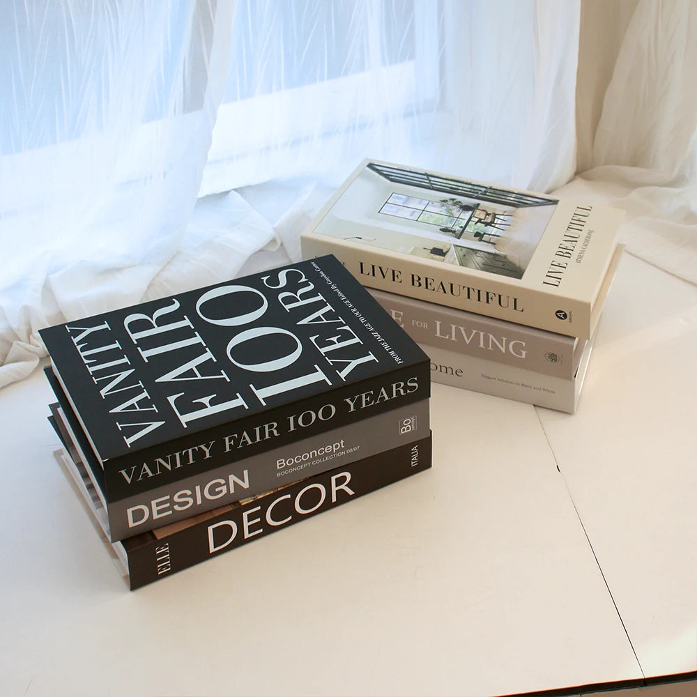 Luxury False Book for Home Decor