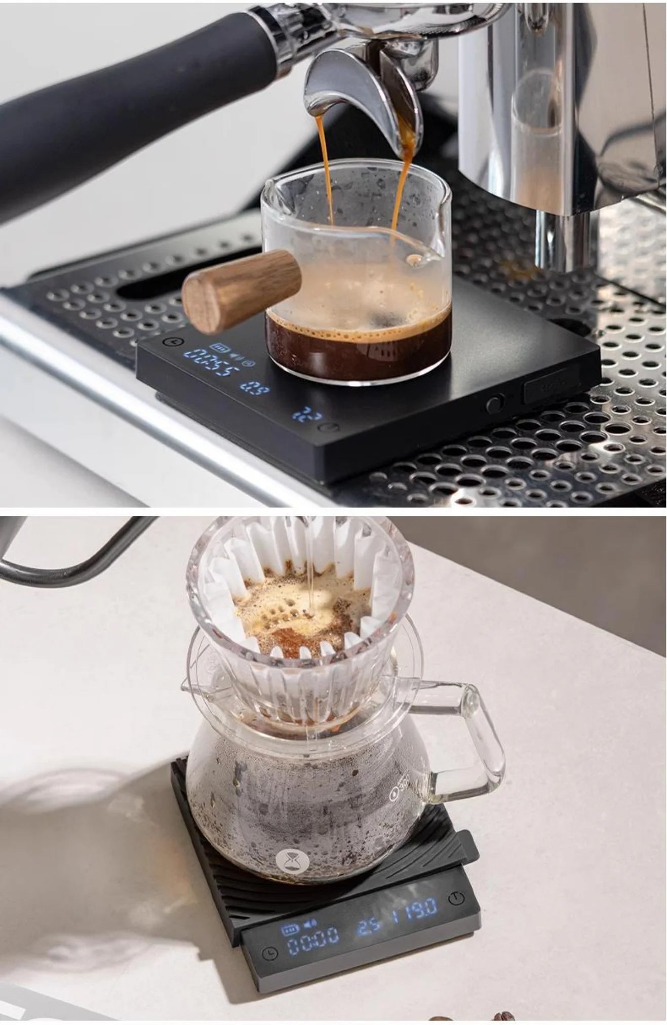 Black Mirror Mini New Espresso Coffee Scale