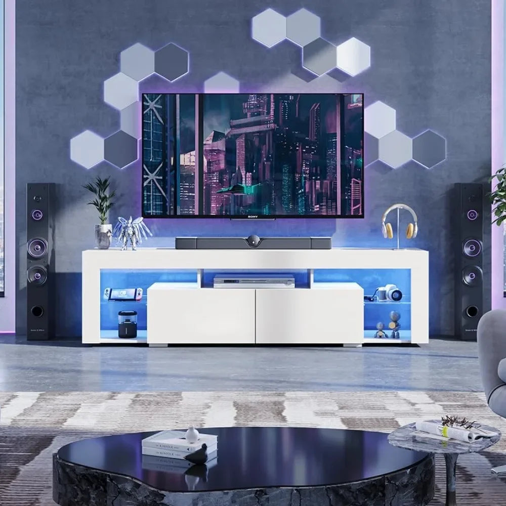 LED Entertainment Console Center for 60 to 70 Inch TV