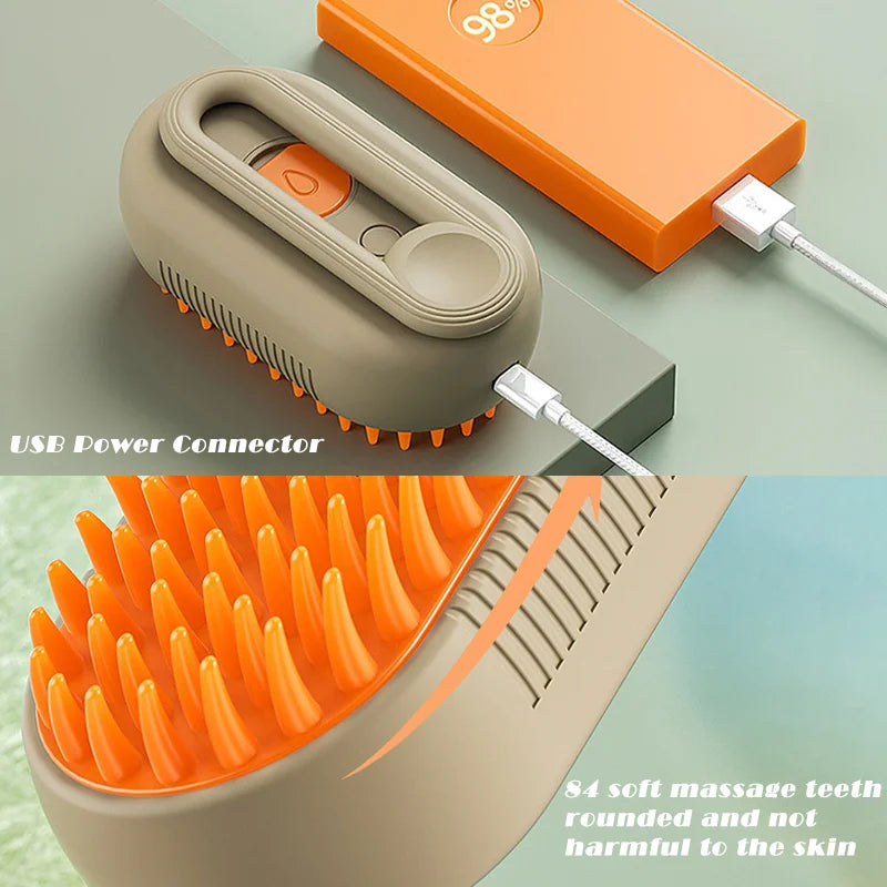 Pet Steam Cleaning Brush