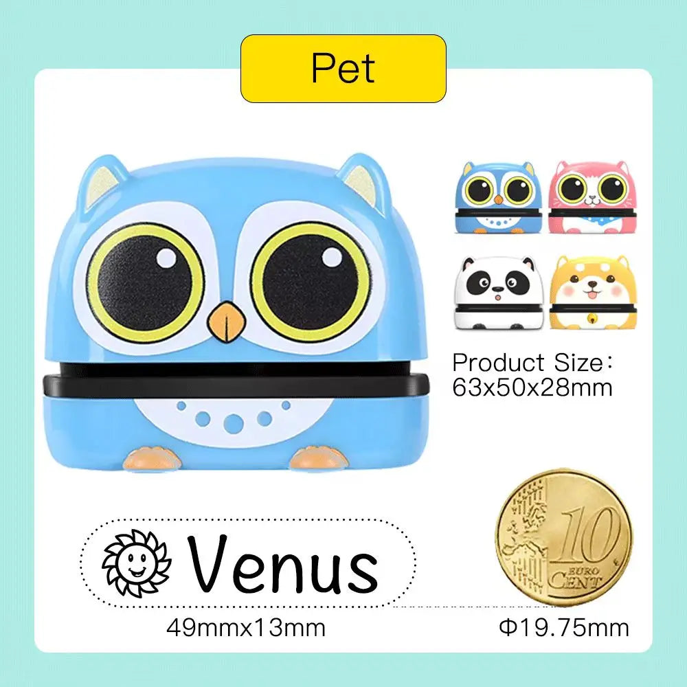 Customized children's personalized inkpad stamp