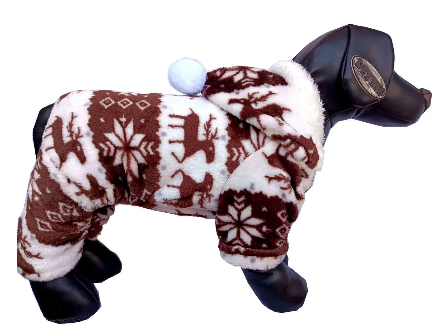 Winter Dog Jumpsuit Pet Pajamas