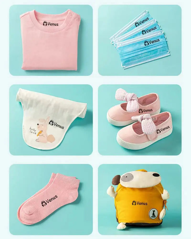 Customized children's personalized inkpad stamp