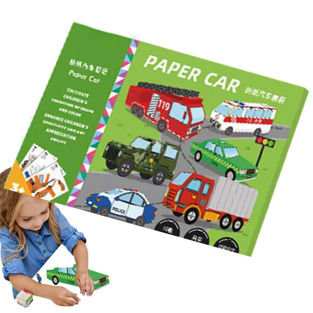 Paper Origami Craft Kit, airplanes, shapes and vehicles