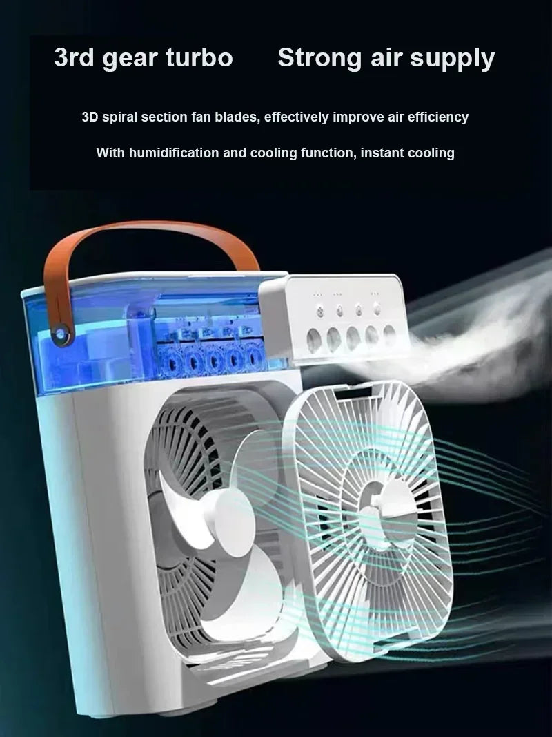 3 In 1 Fan Air Conditioner, Household Small Air Cooler