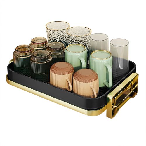 Dish Drying Rack for Kitchen Counter – Black