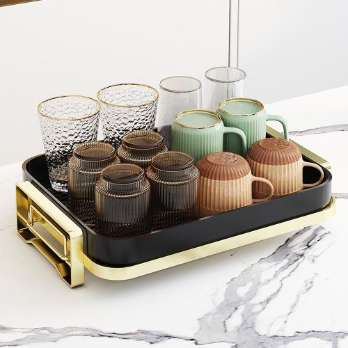 Dish Drying Rack for Kitchen Counter – Black