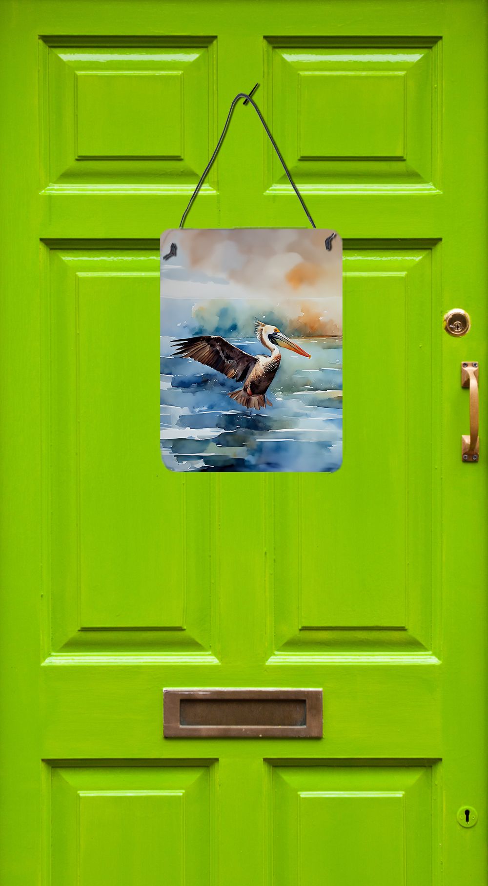 NEW Pelican -Caroline's Treasures 12x16 Wall or Door Hanging Aluminum Prints