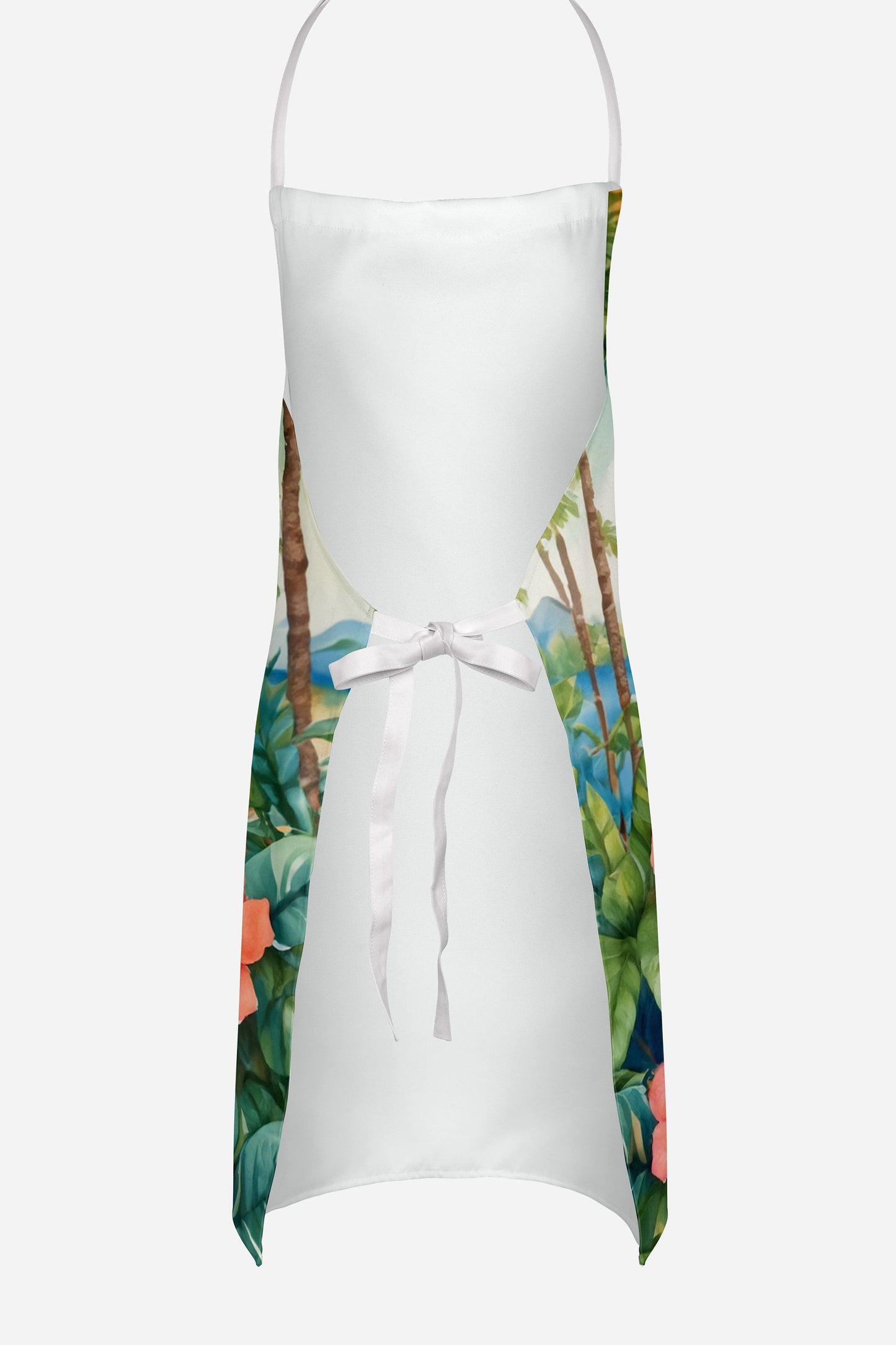 Dachshund Luau Apron Cooking Kitchen Server Baking Crafts Gardening for Adult Women Men, Unisex, Large, Multicolor